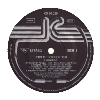 schwarzes IC-/da-music Vinyl-Label ab 1984