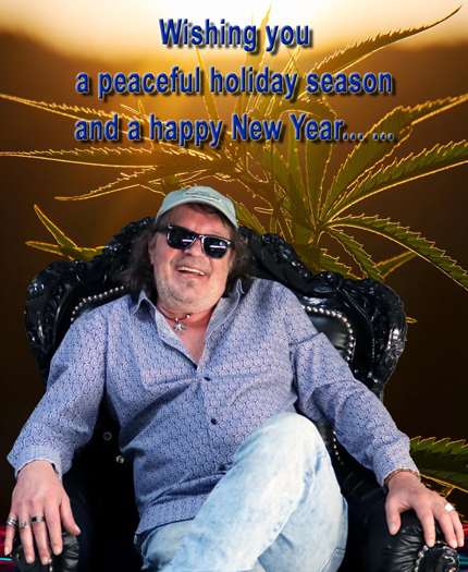 Robert under the Christmas tree 