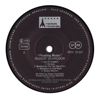 schwarzes da-music Vinyl-Label ab 1984